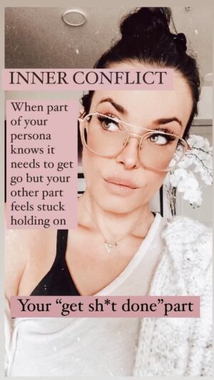 Serah D'Laine Instagram - Conflicting parts of your persona will keep you from achieving your next level of success   the life you want.
.
Who is your highest self, what would it be like to lead like HER?
.
.
.
.
#partswork #personaldevelopment #selfleadership #comfortzone #mercuryretrograde #femaleleaders #womeninbusiness