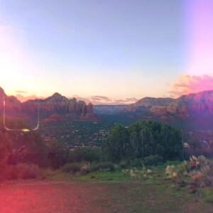 Serah D'Laine Instagram - Brief live - at my spot in old home #Sedona 🏜️ 
#higherself #selflove #manifestation #sunset #intentions