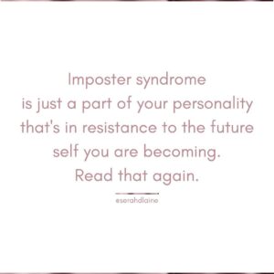 Serah D'Laine Instagram - When you can't speak your truth, that’s one of the first signs of imposter syndrome setting in.
.
You became the people pleaser, allowing the part of your personality that wants to be everybody's go-to person so you say yes to everything.
.
You fear conflict, so you de-value your ideas   opinions, you feel uneasy to share, expecting  you’re going to upset someone.
.
You question your self worth   you listen to your inner critic personality over the part of your that acts in self trust.

And believe it or not, EVERYONE experiences the many forms of imposter syndrome, especially high achievers, even though they actually feel pretty confident. 
So how do you start speaking your truth?

♥ Be more conscious about your body. Look at the signals, like stomach aches, headaches or tensions in the throat. Talk to him/her, ask your body what it needs.
.
♥ Analyze the role you’ve been playing out   what you have learned, beliefs you took on. Set a new, higher vision for your self leadership   most definitely give them a name, just like we do with any persona, so you can call upon them. 
.
♥ Talk to your higher self, give her a name   thank but disregard your inner critic.
.
♥ Micro-dose your heart with a few loving love-punches so you can be stronger in the moments your intuition reminds you to show up   share your most authentic self   be the voice of leadership. .

Save this post when you need to remember to remove all the blockages   lead like your future self, lead like HER! 
•
•
•
#liveauthentically #liveinthepresent #authenticity #emotionalintelligence #relationshipgoals #relationshipquotes #quoteoftheday #quotestoliveby #hypnotherapy #personaldevelopment #positivevibesonly #selflove #selfreflect #findyourhappiness #lessonslearned 
#selfgrowth #positiveintensions #highvibelife #higherawareness #thehigherself #highervibrations #innerguidance #spiritualbeings #leadership #selfmastery #impostersyndrome