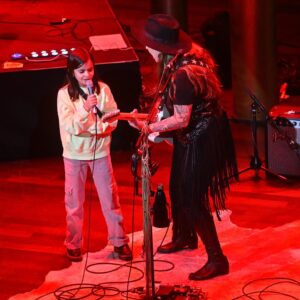 Serena Ryder Instagram - I love you @masseyhall with all of me 😌It’s rare to have a night like this in a lifetime. I am spilling over with gratitude to have shared stages and deeply connected with @kttunstall on this lil tour (whom I’ve been a lover of forever) I can’t WAIT to make more magic with her Epic FORCE. We were also graced with one of the most beautiful new voices out there @billiannee as our opening act. And to my amazing band and crew and just the most beautiful audience …MY HEART! thank you ! Here are some gorgeous shots by 📷 @jagphotography and 📷 @slightlytoasted_
