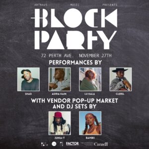 Serena Ryder Instagram - FRIENDS! omg I’m soooo excited to be able to invite you to the @welcometoarthaus Block pARTy this Saturday! It’s extra special because my peeps Mitch and his team @drinklibra will be there sampling their awesome non-alcoholic beer! Come hang with us!!