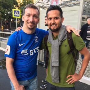 Sergey Kutergin Instagram - Саня Зотов, ты красава!!! Тот матч, когда мне непонятно как быть: с одной стороны друзья, с другой стороны Родина. Но @zot27 ты вытащил, как минимум, в комфортное состояние души)) ну и лично за тебя очень рад, бро!✊🏻✊🏻 #ДинамоМосква #Уфа #РФПЛ2017
