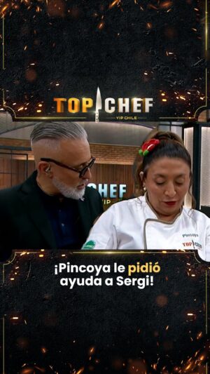 Sergi Arola Instagram - ¡Con sus modismos!😅

Mientras cocinaba su plato para no quedar nominada, Pincoya le pidió ayuda al Chef Sergi🤣

#TopChefCHV 👩‍🍳👨‍🍳