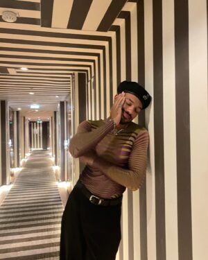 Sergio Momo Instagram - 🦓💜