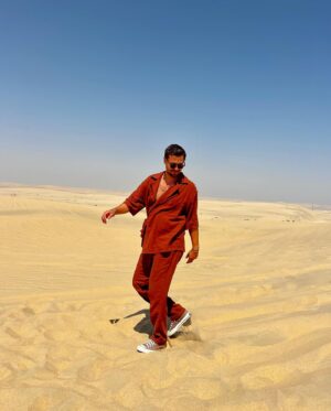 Serhan Onat Instagram - Let’s Qatar Dance 🏁 42°