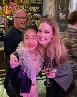Serrana Su-Ling Bliss Instagram - So great to see everyone again at the London screening of Enola Holmes 2! #enolaholmes2 #londonpremiere