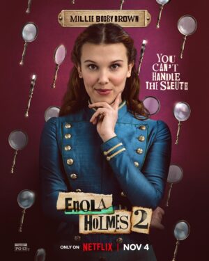 Serrana Su-Ling Bliss Instagram - Meet the Holmeses—again! Enola, Sherlock, Eudoria, and Tewkesbury are joined by an even more eccentric ensemble in ENOLA HOLMES 2, only on Netflix in two weeks! #enolaholmes2 #netflix