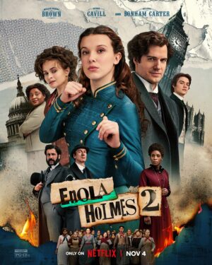Serrana Su-Ling Bliss Instagram - Enola Holmes 2, coming to Netflix on NOVEMBER 4TH!!!! #enolaholmes2 #netflix