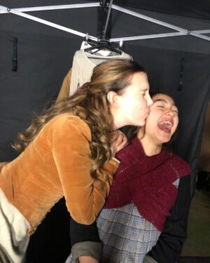 Serrana Su-Ling Bliss Instagram - Love you so much Millie!!!! ❤️❤️❤️ miss you!!!!! #milliebobbybrown #enolaholmes2 #feelingblessed