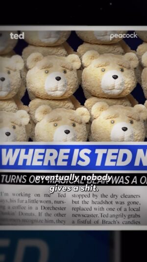 Seth MacFarlane Instagram - His life is like a fairy tale, but with more weed and cursing.

#ted: The Event Series is streaming Jan 11 on Peacock.