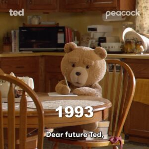 Seth MacFarlane Instagram - Get psyched to subscribe to yet another streaming service, because the “Ted” event series arrives January 11th only on @Peacock! #tedseries