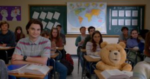 Seth MacFarlane Instagram - More snapshots from 1993: “TED” arrives 1/11/24 on @peacock! @fat_kookaburra @alannaubach @scottchristophergrimes @giorgia_whigham
