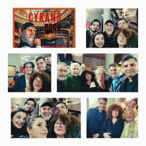Sevtap Çapan Instagram - "Cyrano Rock" oyunu, ilk gösterimi ile seyirci huzurundaydı; biz de oradaydık.

Tiyatro Keyfi ekibini, başta Kemal Başar olmak üzere, tüm emeği geçenleri kutluyorum. 

Hoş karşılaşmaların da yaşandığı geceden, sanatsal haz ile ayrılmaktan mutluyum.

"Gidiniz, seyrediniz!"
