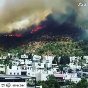 Sevtap Parman Instagram - Vah Bodrum'um vah.Sebep olanları Allaha havale ediyorum.Yazıklar olsun.#yangın #bodrum