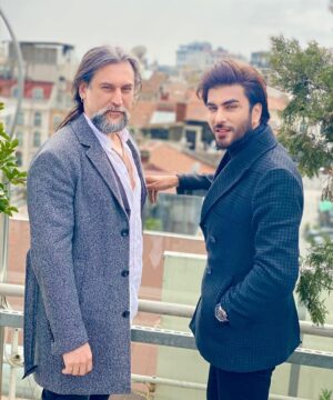 Sezgin Erdemir Instagram - You'll never know when and how you'll meet a dear person and feel the connection between when the topic is art and music. It just may happen out of the blue. Thanks to this talented actor Imran Abbas was kind enough to invite me to his show and blessed me with his warm welcoming and the conversation we had. More to talk about in a few days and no doubt more to work together soon enough. 
@imranabbas.official
