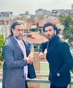 Sezgin Erdemir Instagram - You'll never know when and how you'll meet a dear person and feel the connection between when the topic is art and music. It just may happen out of the blue. Thanks to this talented actor Imran Abbas was kind enough to invite me to his show and blessed me with his warm welcoming and the conversation we had. More to talk about in a few days and no doubt more to work together soon enough. 
@imranabbas.official