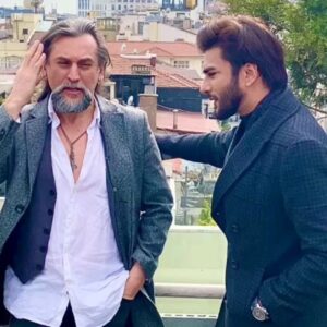 Sezgin Erdemir Instagram - You'll never know when and how you'll meet a dear person and feel the connection between when the topic is art and music. It just may happen out of the blue. Thanks to this talented actor Imran Abbas was kind enough to invite me to his show and blessed me with his warm welcoming and the conversation we had. More to talk about in a few days and no doubt more to work together soon enough. 
@imranabbas.official
