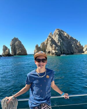 Shae Bennett Instagram - The @disneycruiseline took us all the way to Cabo San Lucas! We even spot a couple Humpback Whales. @jasebennett #cruise #cabosanlucas #cabosanlucasmexico @nevergrowupvacations_ @nevergrowupvaca