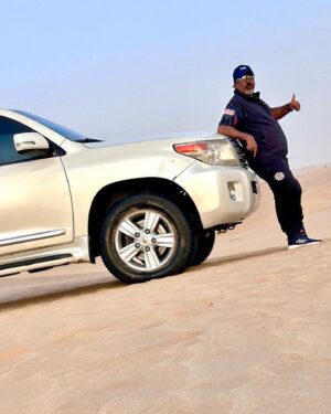 Shaiju Damodaran Instagram - On the whispering dunes …🔥 desert drive day in abudhabi @arabian_desert_safari_abudhabi  awesome experience 🔥