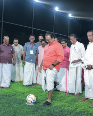 Shaiju Damodaran Instagram - പാലക്കാട് മണ്ണാർക്കാട് തെങ്കരയിലെ മൗണ്ട്സ് സ്പോർട്സ് ലാൻഡ് ഉദ്ഘാടന ചടങ്ങിൽ നിന്ന്. @mountzsports