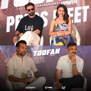 Shakib Khan Instagram - #Kolkata-তে তুফানি press meet থেকে কিছু exclusive মুহুর্ত ❤️
#Toofan Now In Cinemas | Book your tickets now 🔗 Link in bio

@_raihanrafi_ @theshakibkhan @chanchal_chowdhury @mimichakraborty @masumanabila Misa Sawdagar @chorkiofficial @alphai_studios_ltd Shahriar Shakil @rony_redoan @shrikantmohta @iammony @svfekush #SVF #ToofanGlobally