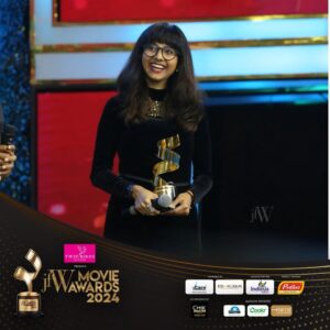 Shakthisree Gopalan Instagram - Shakthisree Gopalan rocked this timeless silhouette in black at the JFW Movie Awards. Simple yet versatile , her personal style is a reflection of the beautiful personality that she is. 

Title sponsor- @twinbirdsonline
Powered by - @vcare.clinics @josalukkas
Perfect partner- @prithviindia 
Colour partner - @indicus.in
Co-presented by - @chik_india
Associate sponsors - @sparrow.tiles @cookr.india @finessemattressofficial

#jfw #jfwmovieawards2024 #jfwawards #jfwmovieawards #jfwawards2024 #shakthisreegopalan