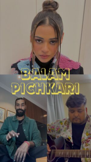 Shalmali Kholgade Instagram - 11 years and I’m still called the Balam Pichkari girl 🥲 thank you @ipritamofficial 🥹🙏🏼❤️ here’s a version with my brothers @dvk.thebeatboxer and @thatfingerstyleguitarist and my dearest husband @farhanfshaikh for mixing! I hope you enjoy it!! ❤️

Happy Holi ❤️❤️❤️

Fun edit by @themediatronic 🥰