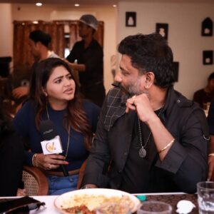 Shalu Shammu Instagram - Few Candid clicks with Shalu Shammu.....
 Thank you @actorrizubhai_official bhai for creating beautiful memories

 PC @smartdecors_photography
Location @pallavas.chennai

#alfy #lifecoach #tamil #alfredjose #meaningoflife #love #humanitygangster #alfy_videos #dralfredjose