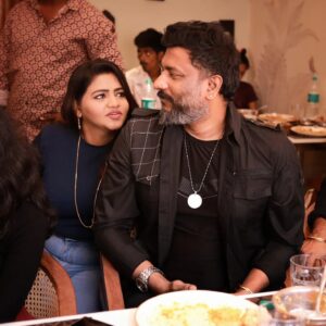 Shalu Shammu Instagram - Few Candid clicks with Shalu Shammu.....
 Thank you @actorrizubhai_official bhai for creating beautiful memories

 PC @smartdecors_photography
Location @pallavas.chennai

#alfy #lifecoach #tamil #alfredjose #meaningoflife #love #humanitygangster #alfy_videos #dralfredjose