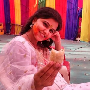 Shalu Shreya Instagram - Throwback Holi pictures 🌈💜💙💚💛🧡❤️💗🔫