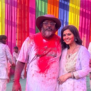 Shalu Shreya Instagram - Throwback Holi pictures 🌈💜💙💚💛🧡❤️💗🔫