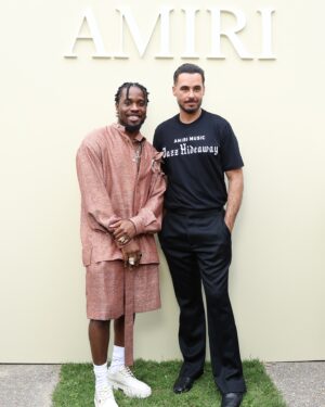 Shameik Moore Instagram - Thank you for having me @mikeamiri @amiri