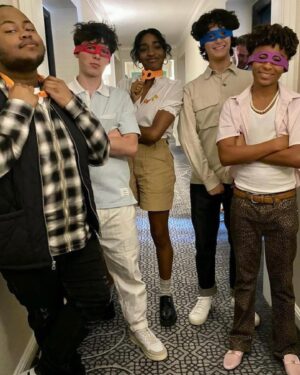 Shamon Brown Jr. Instagram - Mutant Mayhem press run dump🐢☢️