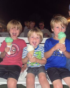 Shandi Finnessey Instagram - Another magical vacation with the boys. The last time we visited, Charlie was too little to enjoy the beach much, but this trip, he was in his element! (Check out the video of him Zen-ing out while watching the waves) It was magic watching the boys play for hours in the sand and waves. We saw a lot of friends from back home, and even made a few new friends that we hope to stay in contact with. 💕

#30a #seaside #rosemarybeach