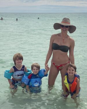 Shandi Finnessey Instagram - Another magical vacation with the boys. The last time we visited, Charlie was too little to enjoy the beach much, but this trip, he was in his element! (Check out the video of him Zen-ing out while watching the waves) It was magic watching the boys play for hours in the sand and waves. We saw a lot of friends from back home, and even made a few new friends that we hope to stay in contact with. 💕

#30a #seaside #rosemarybeach