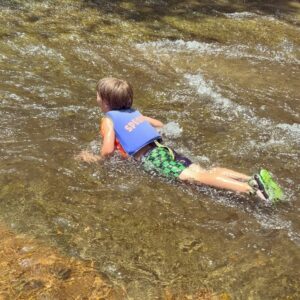 Shandi Finnessey Instagram - Today was a perfect way to spend a hot summer day! So proud of the little legs to make the long hike down to the waterfall. We are finally in the “sweet spot” of little kids when they aren’t completely helpless 😜 and we can do things like go on a 3 mile hike without carrying sacks of potatoes most of the way. Excited to have more hiking adventures in our future!