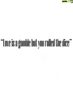 Shane Ray Instagram - “Love is a gamble but you rolled the dice”