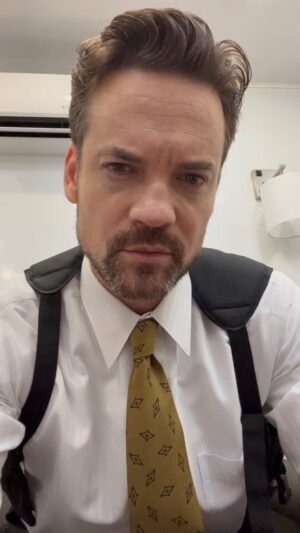 Shane West Instagram - Howdy…..meet Detective Kane 🌙 
#theStenographer