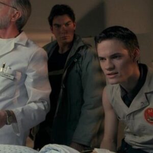 Shane West Instagram - #tbt ….to my first real guest star role on #Sliders 
Lots of dialogue, scared sh**less, and could I be ANY skinnier? 🤦‍♂️

Oh, and hey there @mrjerryoc 👀

#throwbackthursday #baby #doyouevenlift #apparentlynot