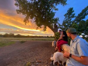 Shanley Caswell Instagram - hiatus has been fun as hell! (minus getting COVID from drinking whiskey out of an extra large flask that was being passed around on a bus in Jackson Hole - per the last pic)