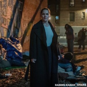 Shanley Caswell Instagram - in over her head…
episode 209 airs on Saturday at midnight on the starz app
@raisingkananstarz