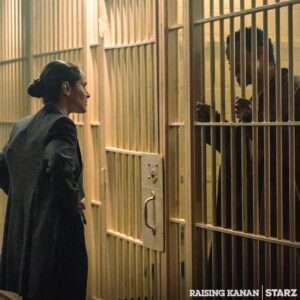 Shanley Caswell Instagram - in over her head…
episode 209 airs on Saturday at midnight on the starz app
@raisingkananstarz