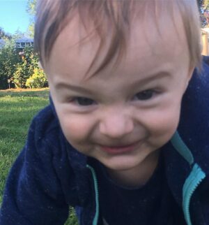 Shannon Lucio Instagram - I have a little mischievous imp on my hands.  #hudson #lordhelpme #baby #tinybutmighty #myworld #actor