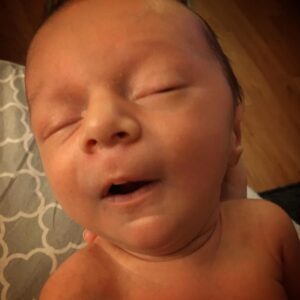 Shannon Lucio Instagram - Somebody’s had a little too much to drink. #milkdrunk #babystuff #doesabodygood #imbibe #sonnyboy #hudson