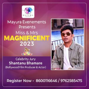 Shantanu Bhamare Instagram - 🟣 Mayura Evenements is back with a level-up event : Miss and Mrs Magnificent 2023 Maharashtra 🟣

🟢 If you register with my reference you will get 25% Discount, please let me know, hurry up ! 💯👍❤️🟢

This November it's the Origin of Fashion.
Miss and Mrs Magnificent 2023 Maharashtra

Mrs. | Age : 20 to 40 years
Miss | Age : 18 to 35 years

✅ Benefits of Participation : ✅ 
• Participation certificate to all.
• Point media publicity and marketing.
• Winning Crown.
• 5 Subtitle.
• Placement assistance (need to be opted).
• Portfolio Shoot.
• Calendar Shoot.
• Gift Hampers.
• Winners will be jury for the next event.
• Casting for ads and movie.
• Ramp walk training.
• Fitness and Nutrition.
• Camera basics.
• Pageant Training.
• Brand Collaboration.

🟣 Registration started DM to 8600116646 with my refrence (Shantanu Bhamare) to get 25% Discount ! 🟣

Registration started
DM to 8600116646
.
.
@devansh_creation1
 @meghraj_rajebhosale @pimpalkarpranav @trailblazer.beauty @priyankafitness24 @meghraj_rajebhosale @puneri_professsional_models.
@flash_me_photography_films7748 @kalaakar_harry @rutujalimayecreations @rutuja_limaye_official
.
.
#likeforlike #shoutout #marathicelebs #contests #modeling #nature #androidography #happy #filter #hipster #filters #india #| #cute #smile #me
#instaphoto #art #f #travel #pics #instagramer #life
#igdaily #popularpic #toptags #instafashion #instagram #punekar #marathifilm