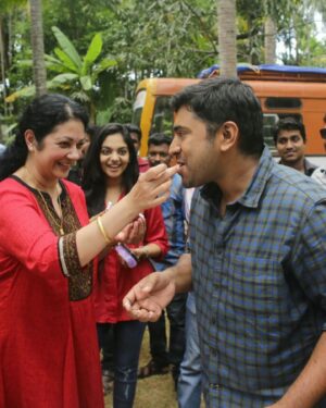 Shanthi Krishna Instagram - Amazing memories from the NNOI movie set in 2016🥰🥰 love u guys ❤️❤️