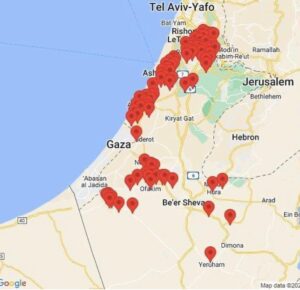 Sharon Bialy Instagram - #istandwithisreal @friends_of_the_idf @idf this is where all the rockets have fallen destroying the holiday exactly 50 years later in a horrific surprise attack- killing women, children, elderly civilians and celebrating the horror of death. My love and prayers to all the brave women and men defending their country . Please support democracy in the Middle East!