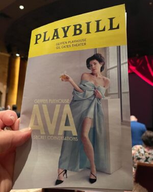 Sharon Bialy Instagram - Opening night @geffenplayhouse #Ava @elizabeth.mcgovern @downtonabbey_official - excited to be here !!!
