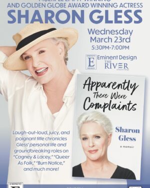 Sharon Gless Instagram - Head for warmer climates and come see me in the Rancho Mirage (Palm Springs area) on March 23rd.  I'll be there, with a bunch of other art!