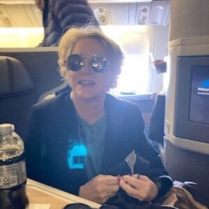 Sharon Gless Instagram - Heading to Miami.  See you at Books & Books, I hope. @gabrielleanwar @booksandbooks